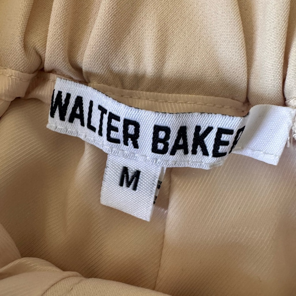 Walter Baker Cream High Waist Women's Shorts